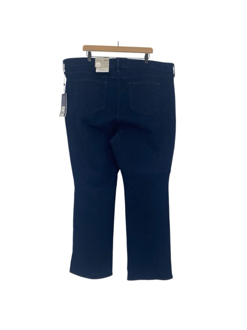 NYDJ Barbara Bootcut Jeans Womens Size 24W Blue Stretch Denim Lift Tuck - Picture 2 of 15